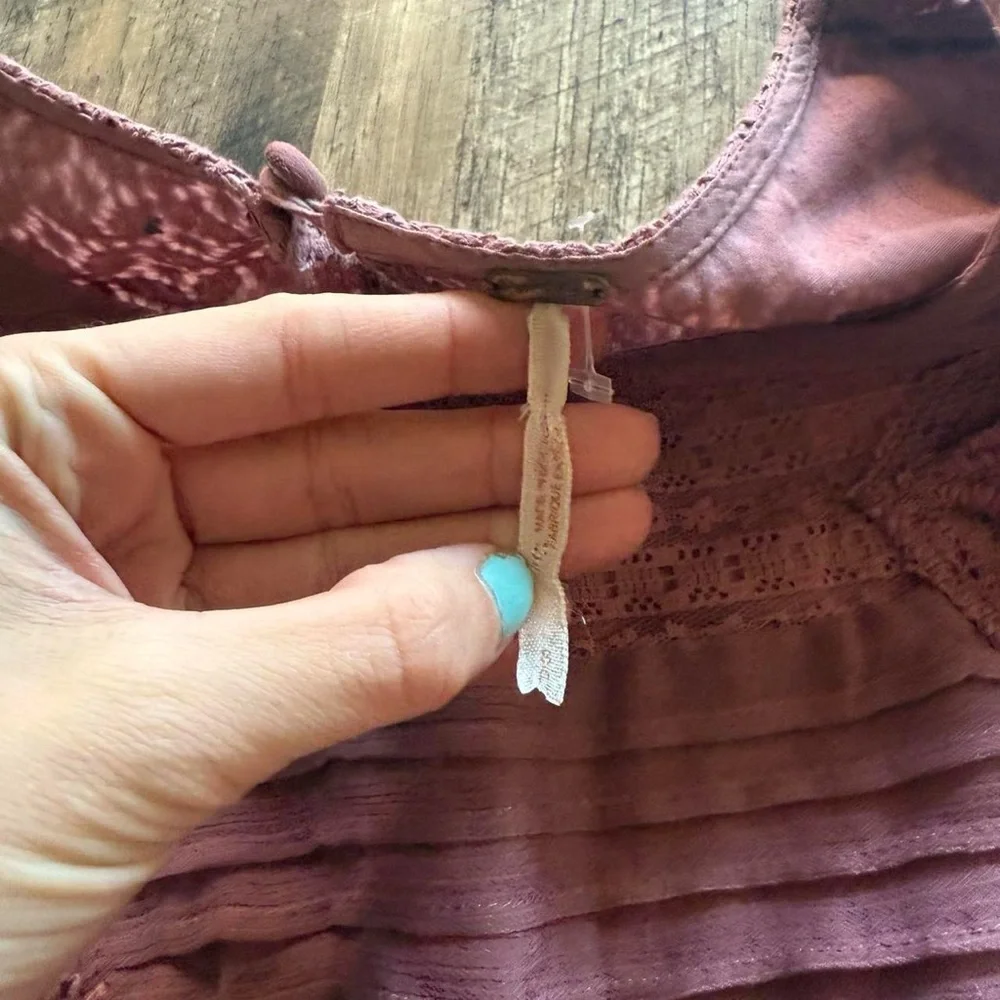 Free People mauve midi